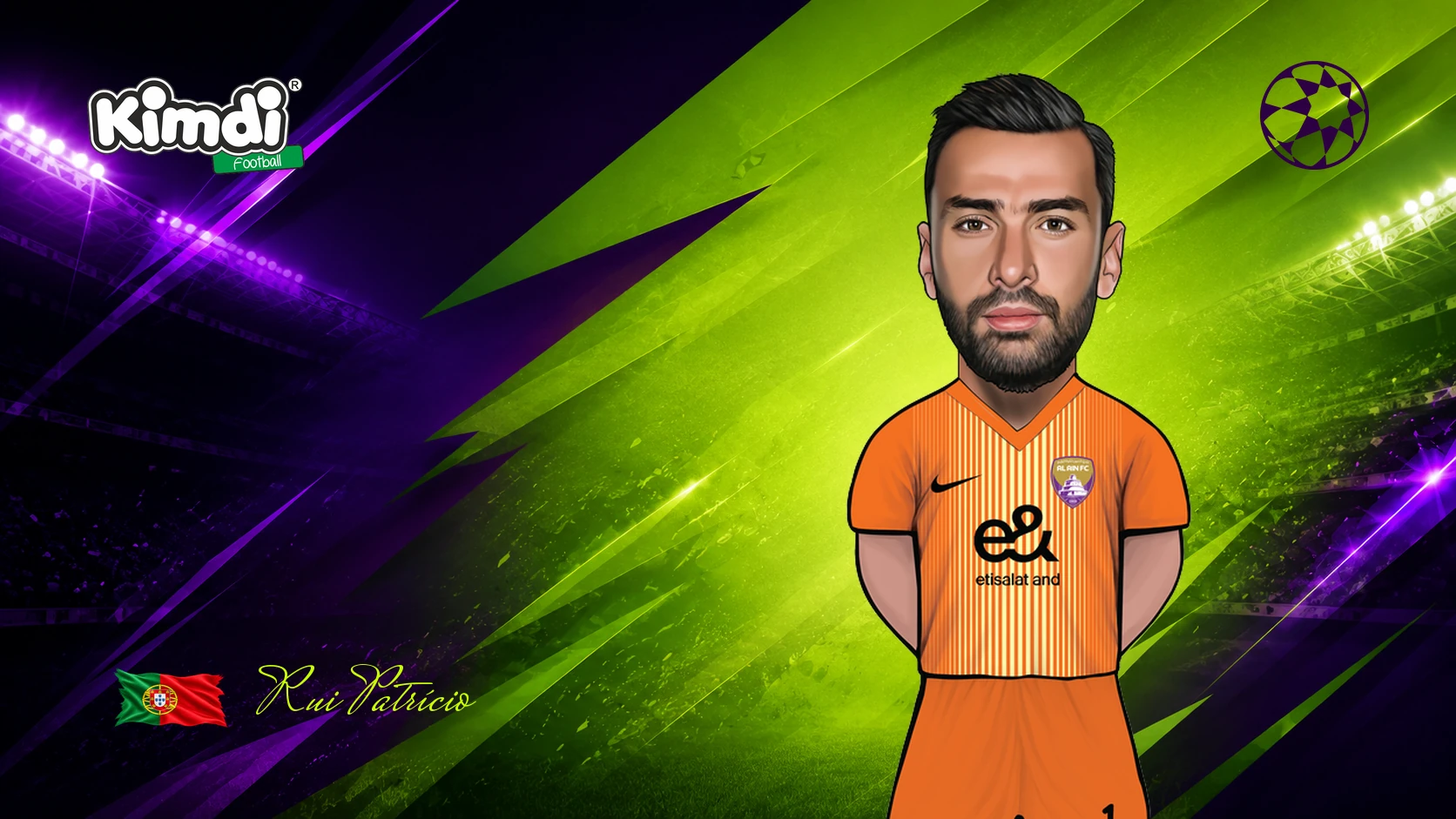 باتريسيو لسنين كان شايل البرتغال على ظهره.